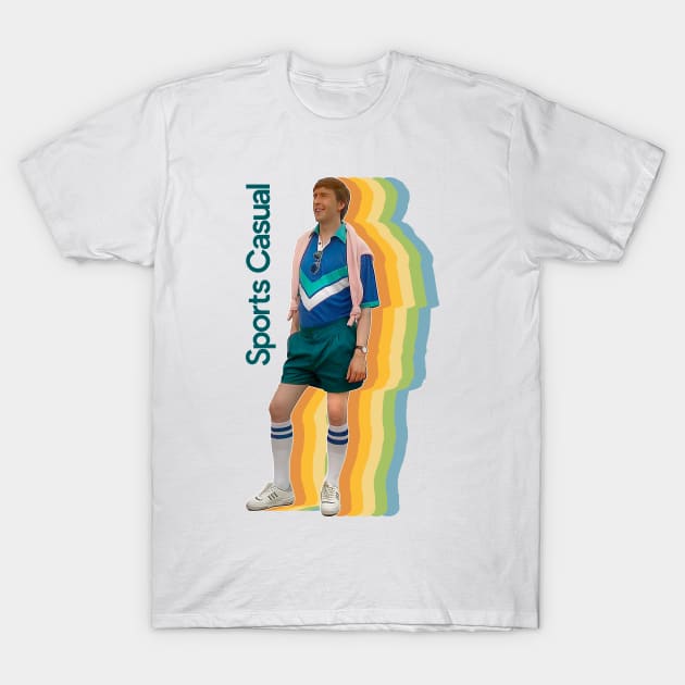 Alan Partridge / Sports Casual T-Shirt by DankFutura